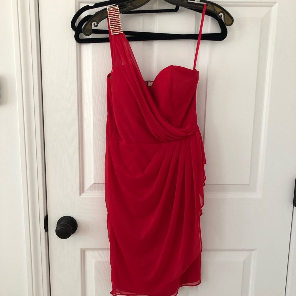 Red dress